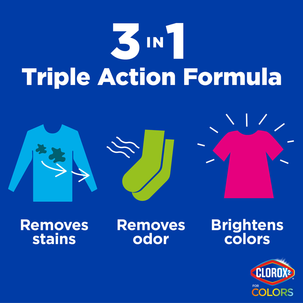 Clorox 2™ Laundry Color-Safe Bleach Stain Remover Packs product image 2